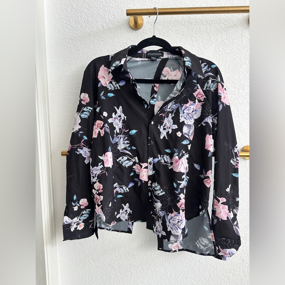 Stylestalker Flower Blouse Size S
